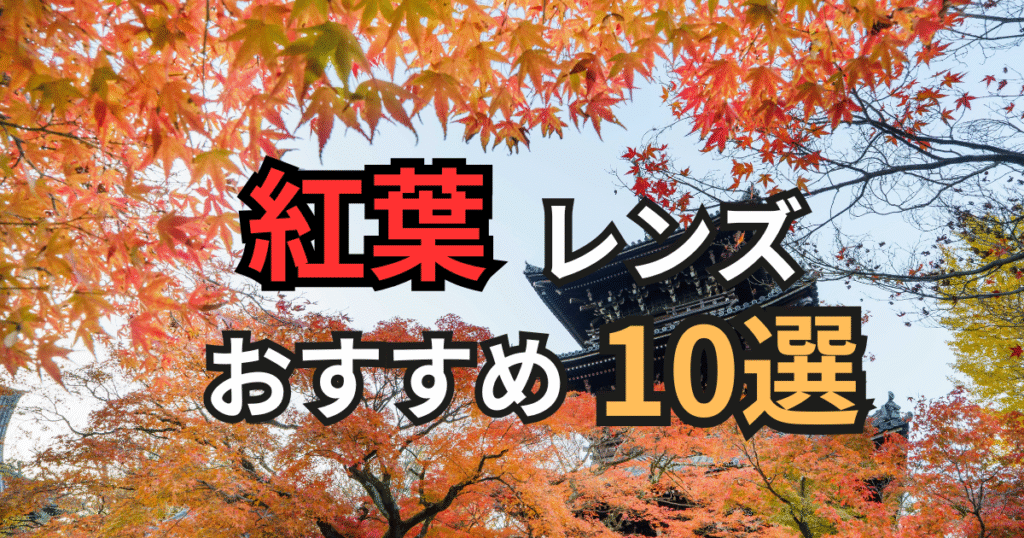 紅葉におすすめのレンズ１０選
