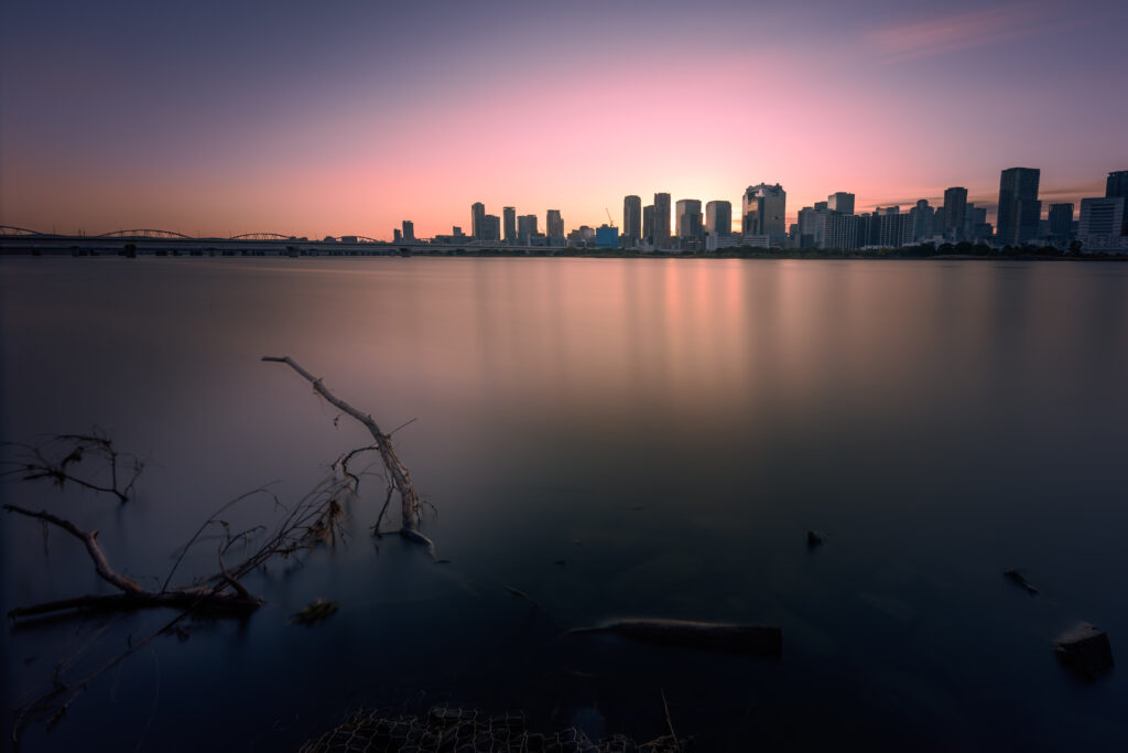 長時間露光で撮影した写真