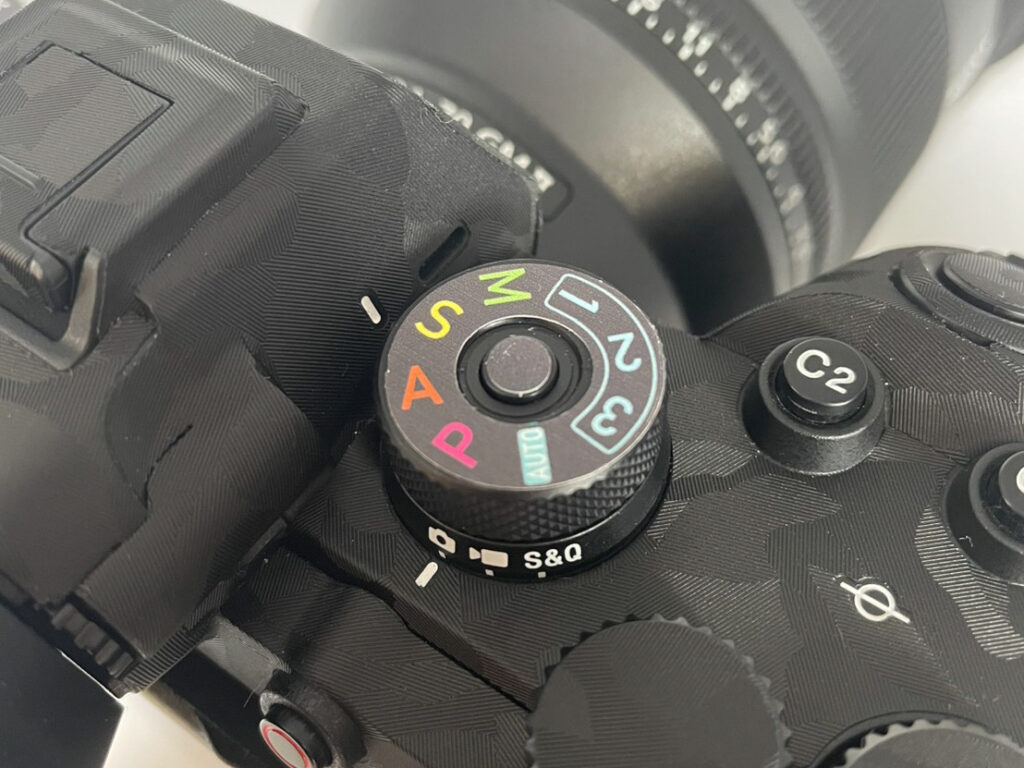 カメラのモードダイヤル