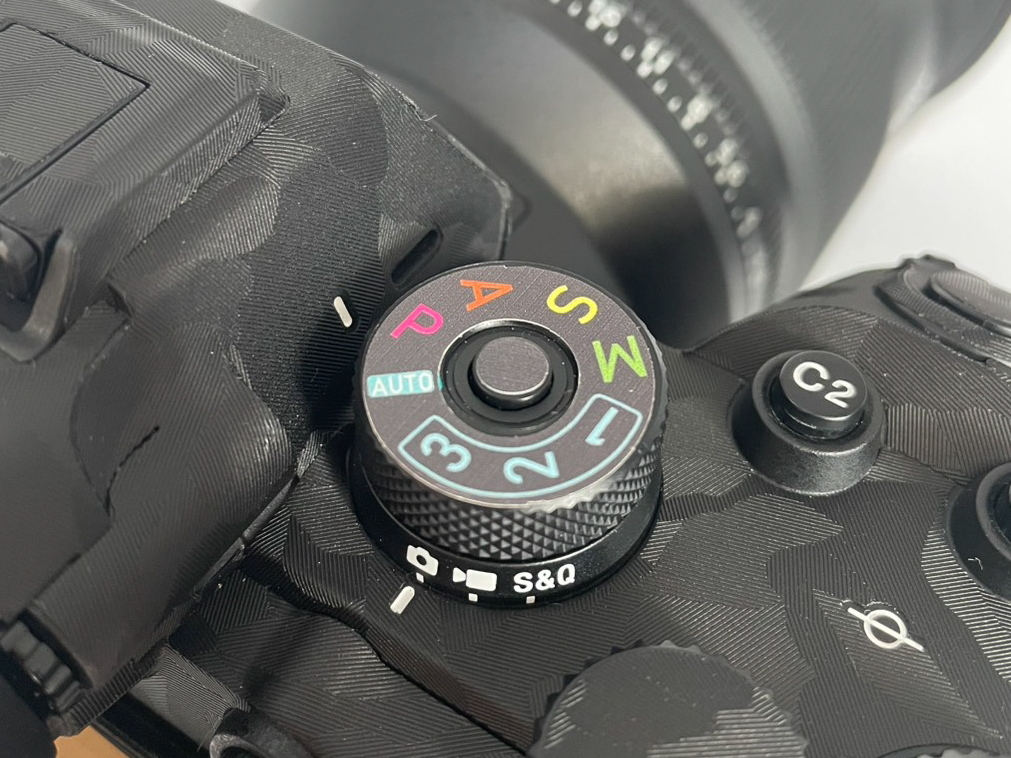 カメラのモードダイヤル