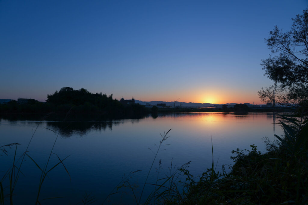 FE 24-105mm F4 Gで撮影したマジックアワー