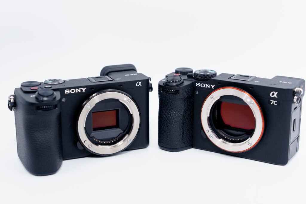 α6400とα7C II
