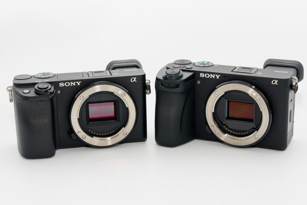 SONY α6400とα6700