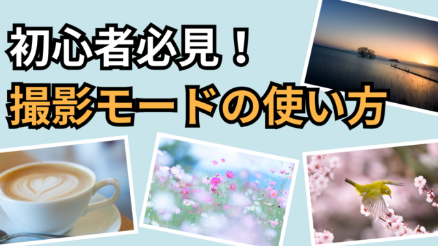 カメラの撮影モードダイヤル解説記事のアイキャッチ画像