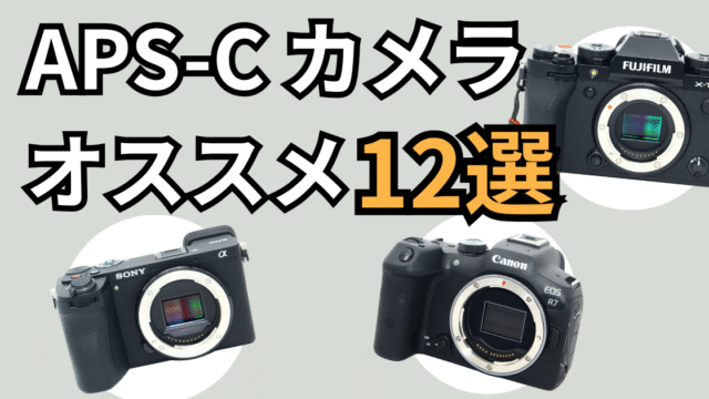 APS-Cカメラのオススメ12選記事のアイキャッチ画像