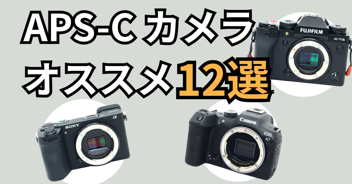 APS-Cカメラのオススメ12選記事のアイキャッチ画像
