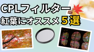 紅葉におすすめのCPLフィルター記事